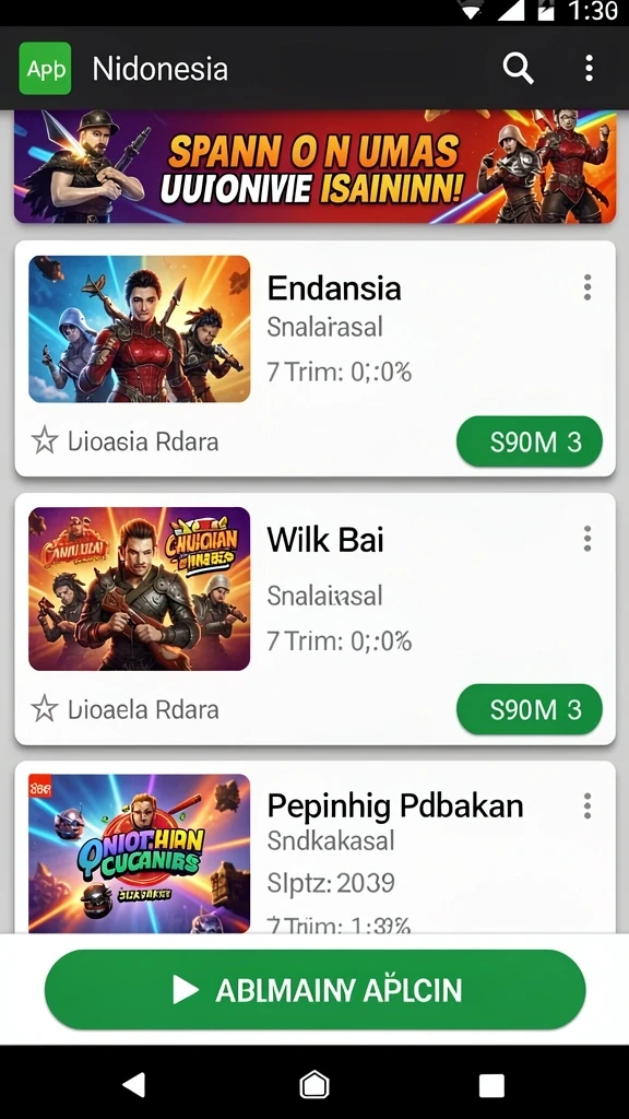 brojp - Tangkapan layar menampilkan aksi seru dalam permainan.