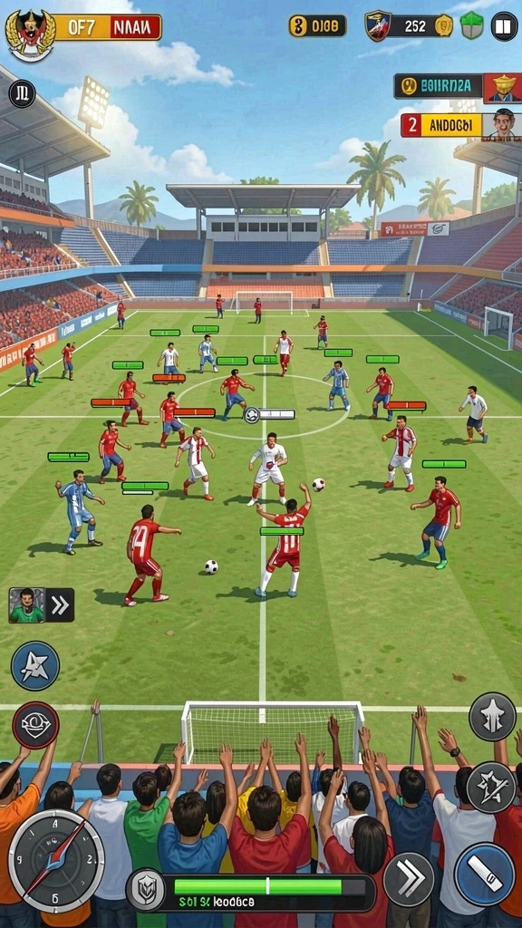 brojp - Tangkapan layar memperlihatkan fitur multiplayer yang dinamis.