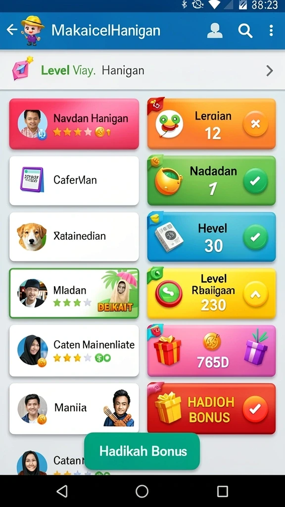 goto77 - Tampilan antarmuka utama yang menarik dan intuitif.