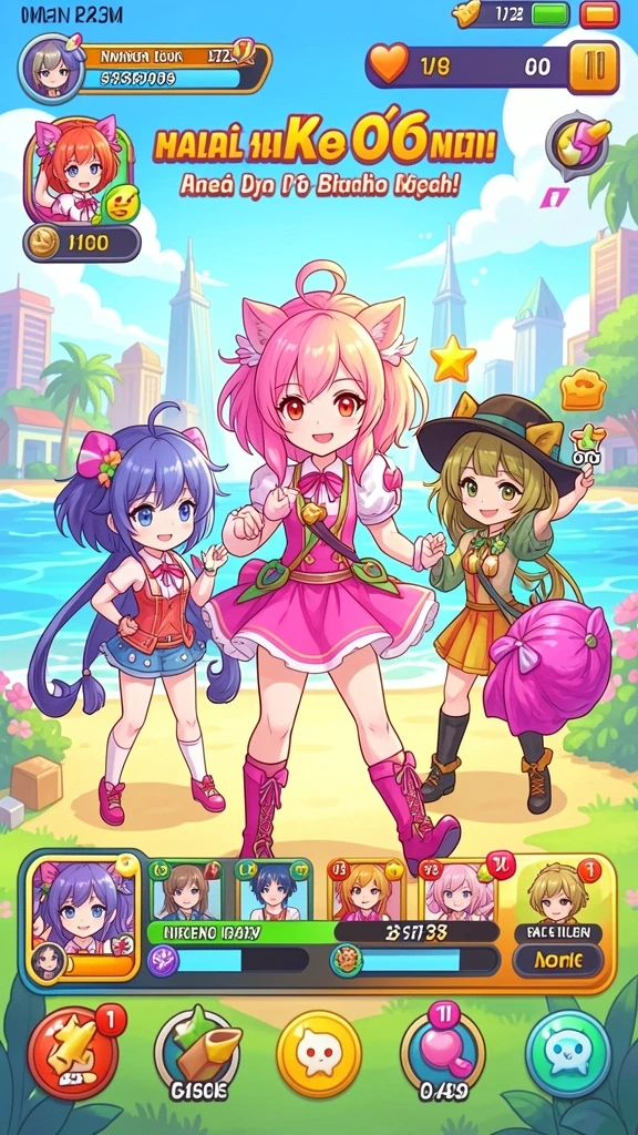 nesiafun - Karakter yang lucu dan menarik untuk dijelajahi.