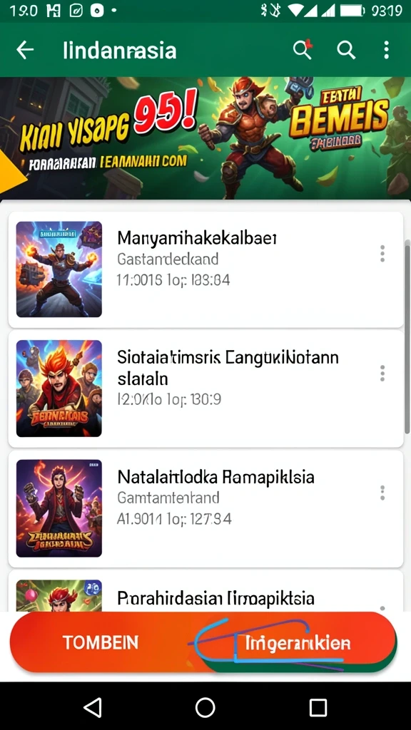rumahtoto - Tampilan antarmuka yang menarik dan intuitif.